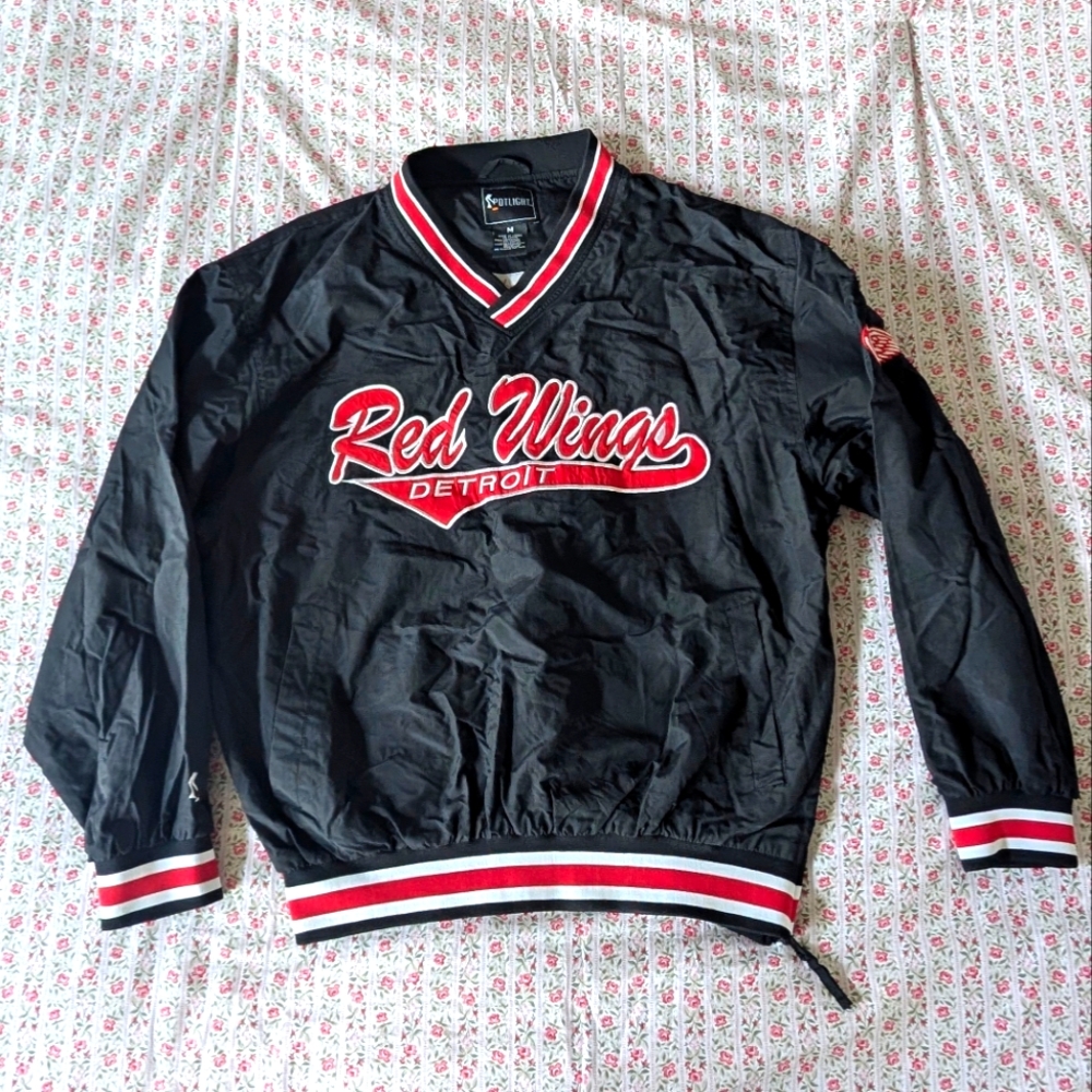 Red Wings Detroit NHL Official Jacket - Size M/Medium